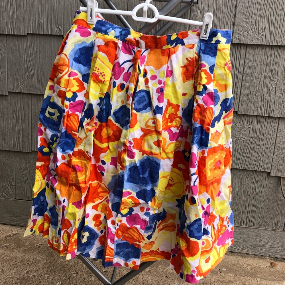 Liz Claiborne petite floral skirt